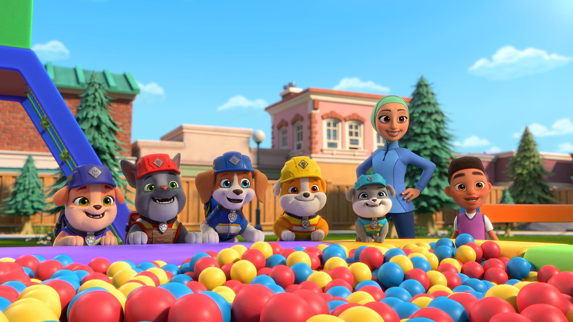 Watch Rubble & Crew Season 2 Episode 7: The Crew Builds a Gym/The Crew ...