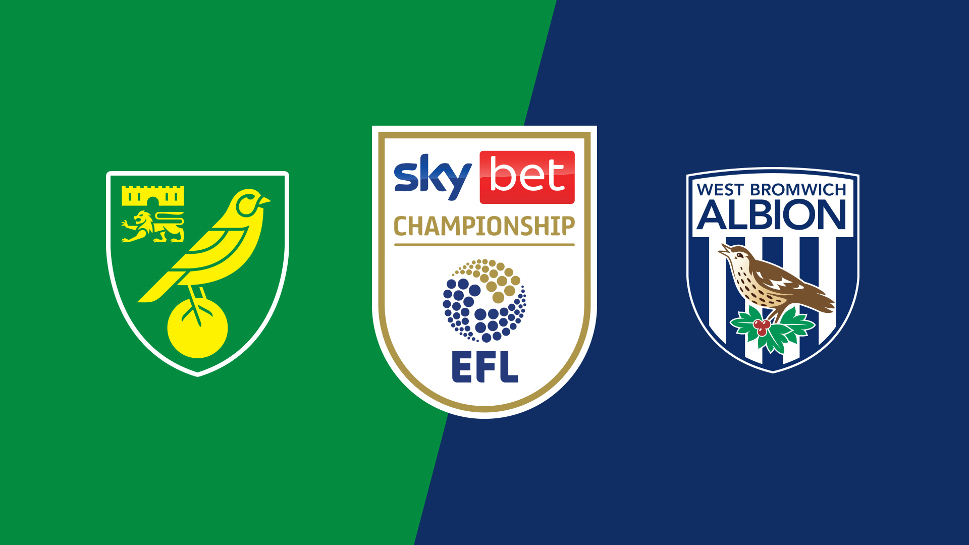 Watch English Football League Norwich City vs. West Bromwich Albion ...