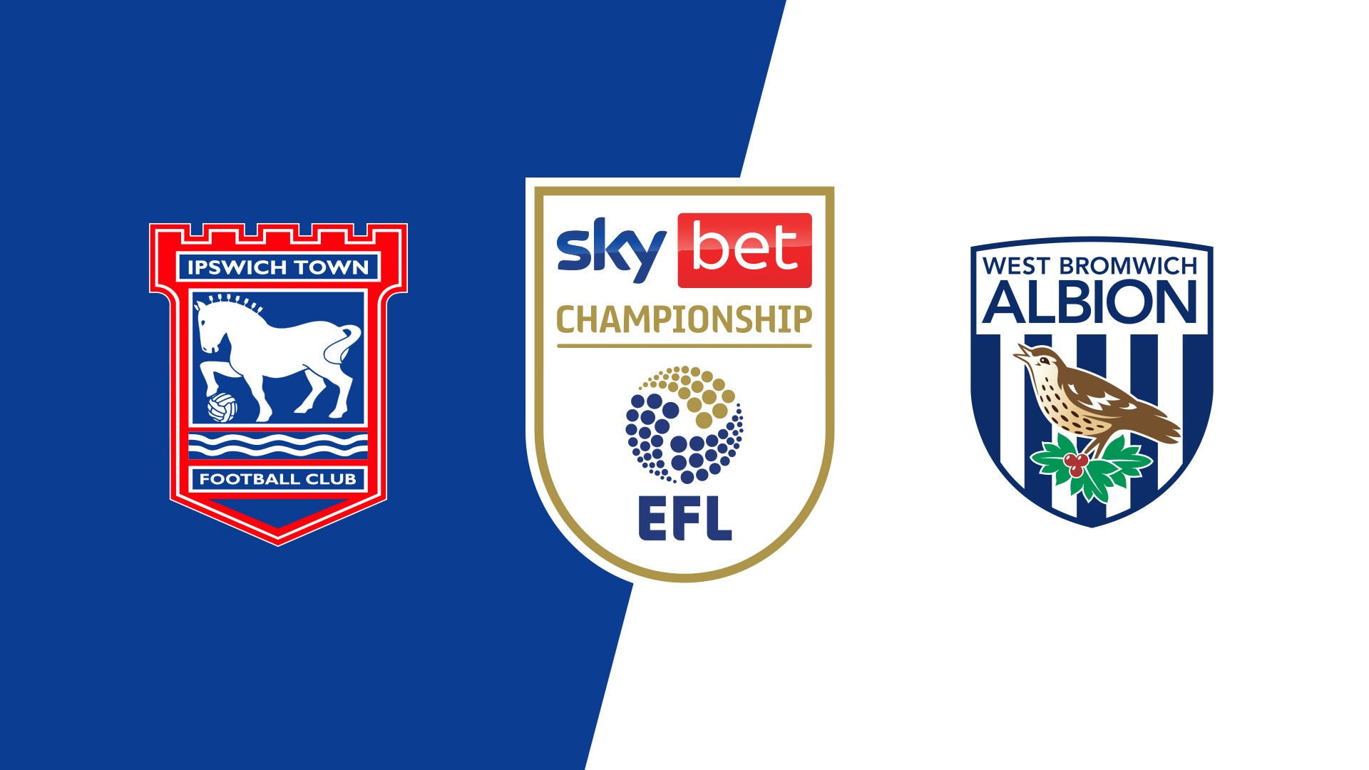 Watch English Football League Ipswich Town vs. West Bromwich Albion ...