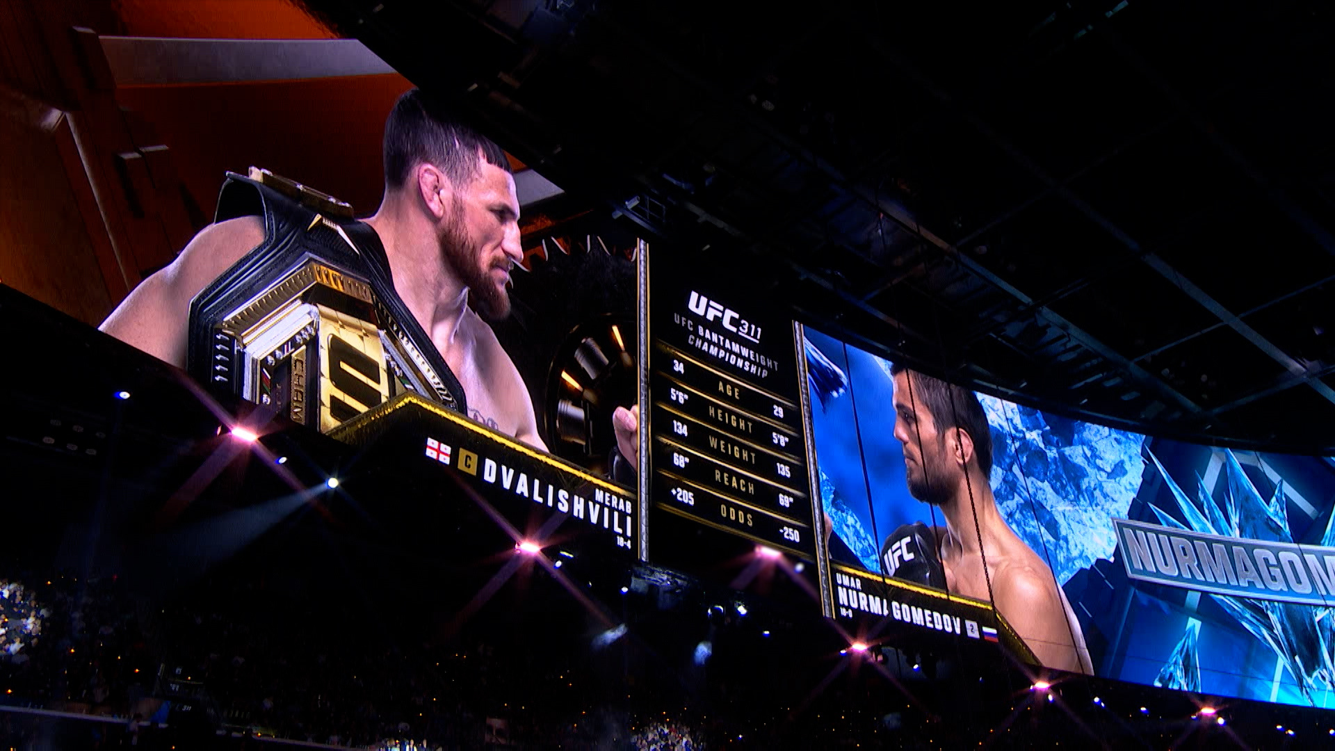 Ve UFC 311: Merab Dvalishvili vs. Umar Nurmagomedov Main Card ...