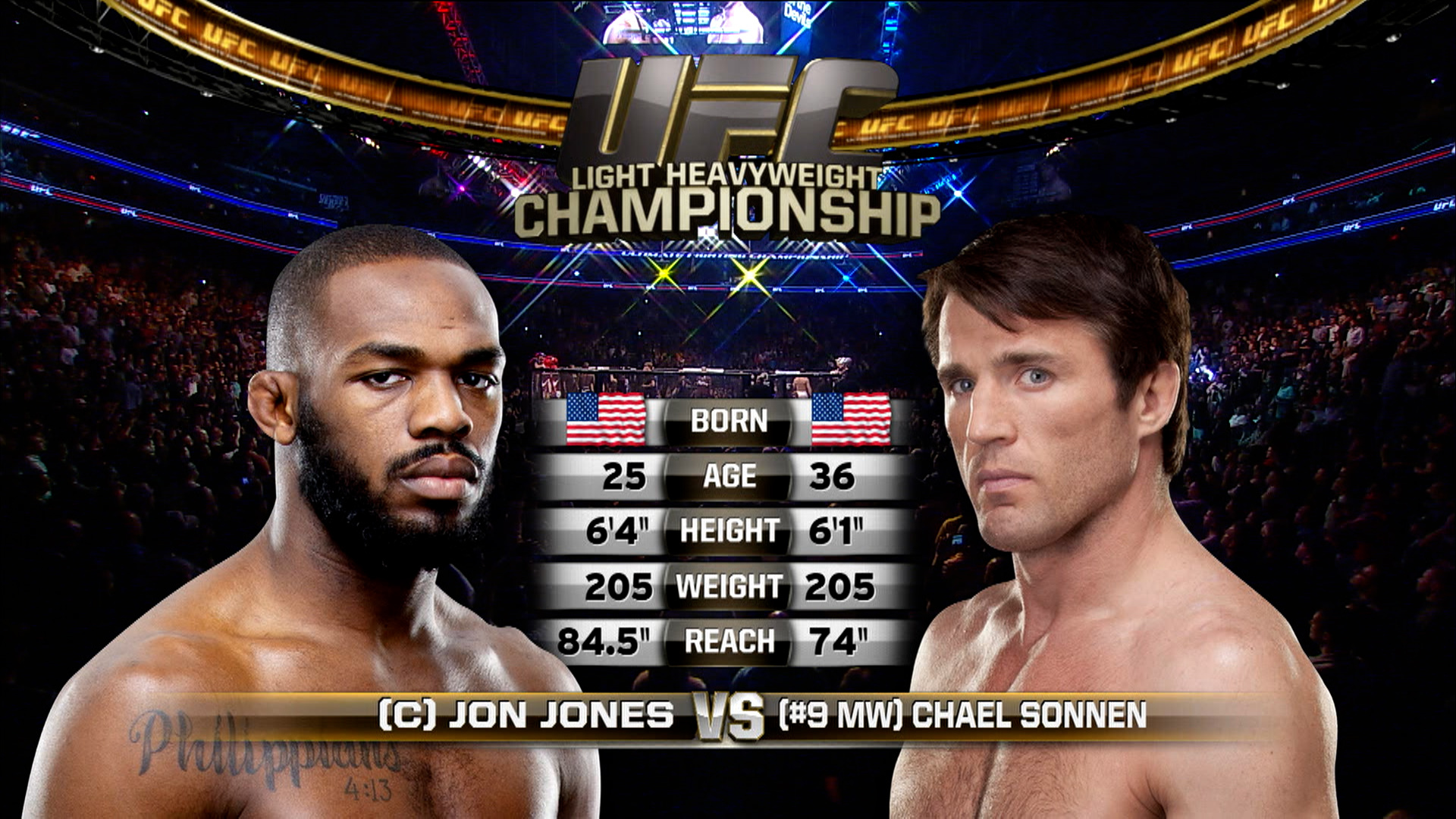 Ve UFC 2010s UFC 159: Jon Jones vs. Chael Sonnen - Paramount+ México