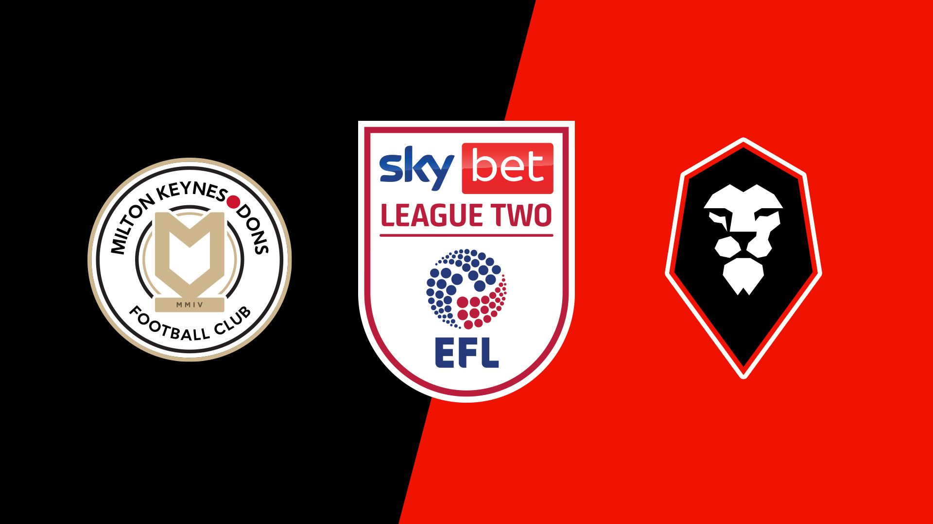 Watch English Football League MK Dons vs. Salford City - Paramount+