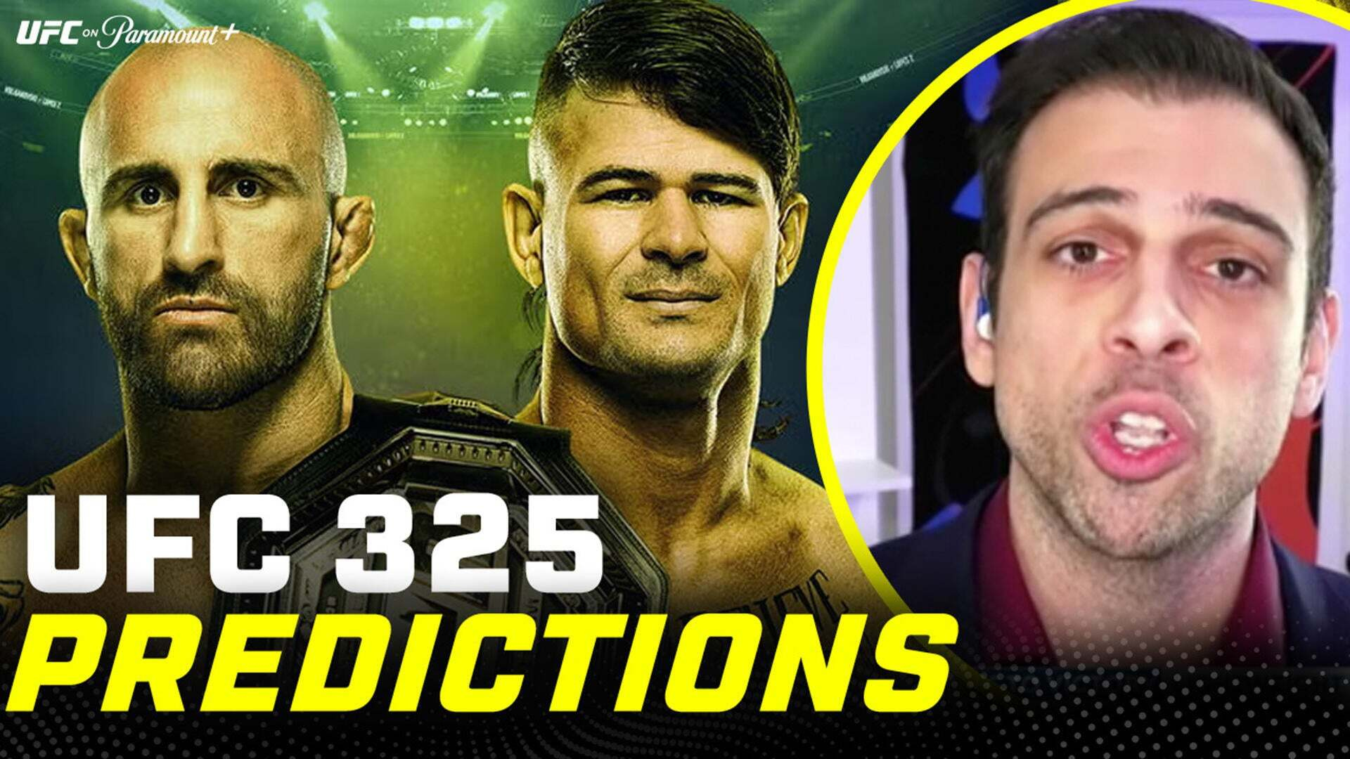 Watch UFC Expert Picks & Predictions for UFC 325 Main Card - Paramount+