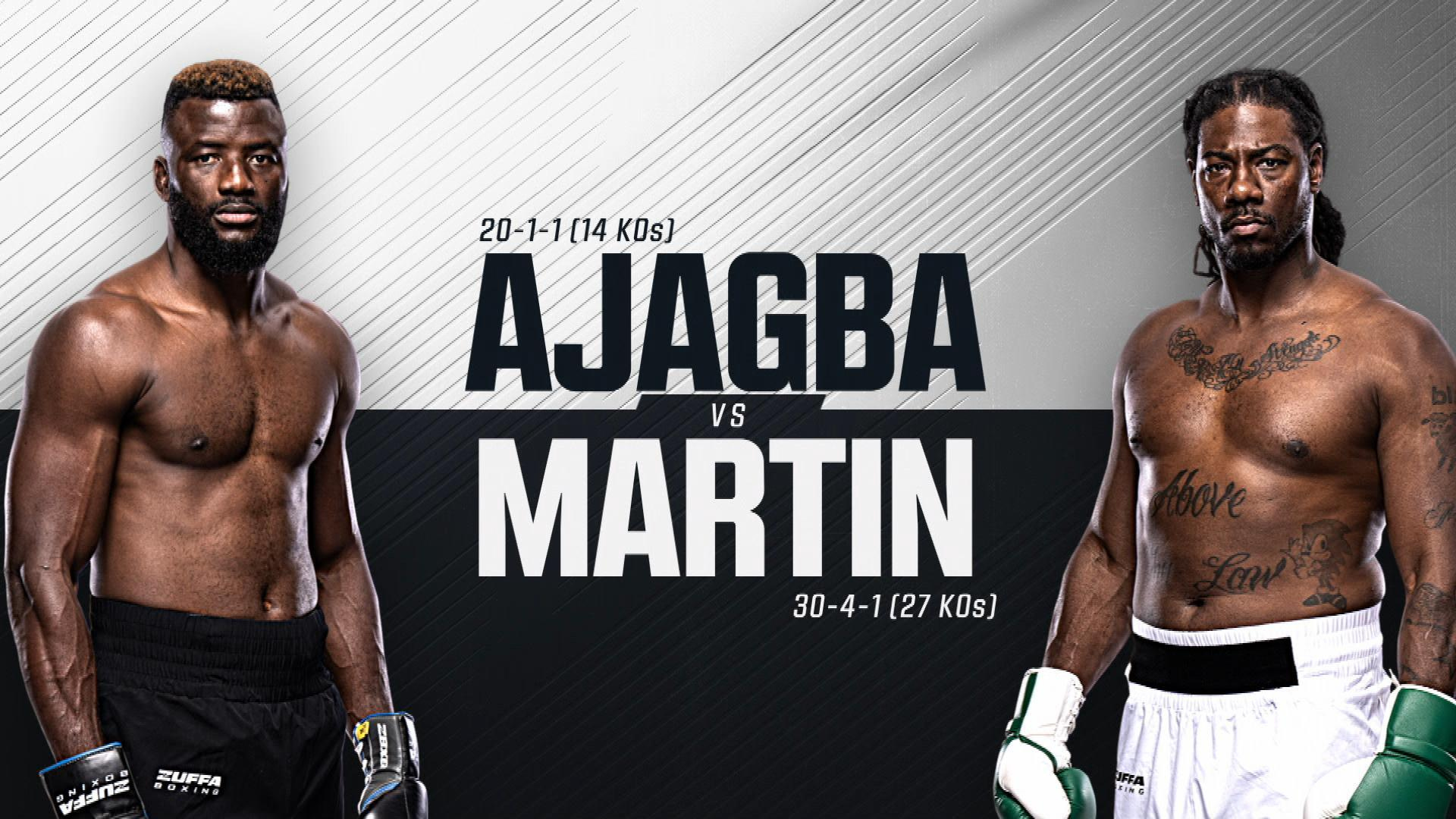 Ve Zuffa Boxing Efe Ajagba vs. Charles Martin (Zuffa Boxing 03: Ajagba ...