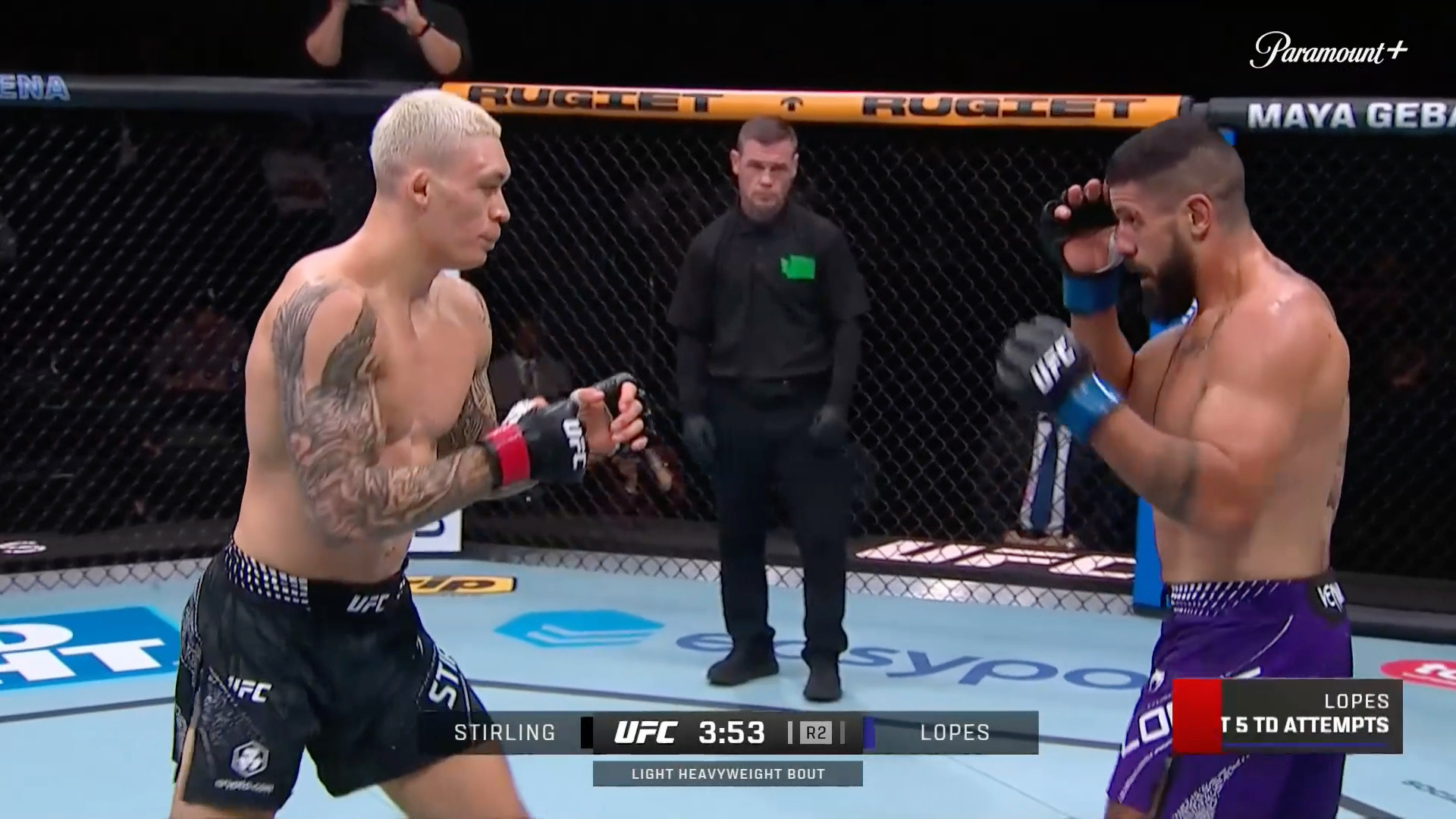 Watch UFC Fight Night (Português) Navajo Stirling x Bruno Lopes (UFC ...