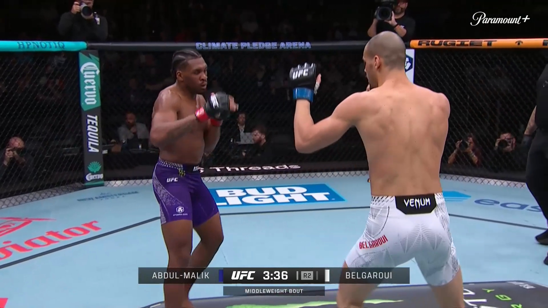 Imagem ilustrativa sobre Mansur Abdul-Malik atropela Kauê Fernandes com nocaute relâmpago no UFC 330