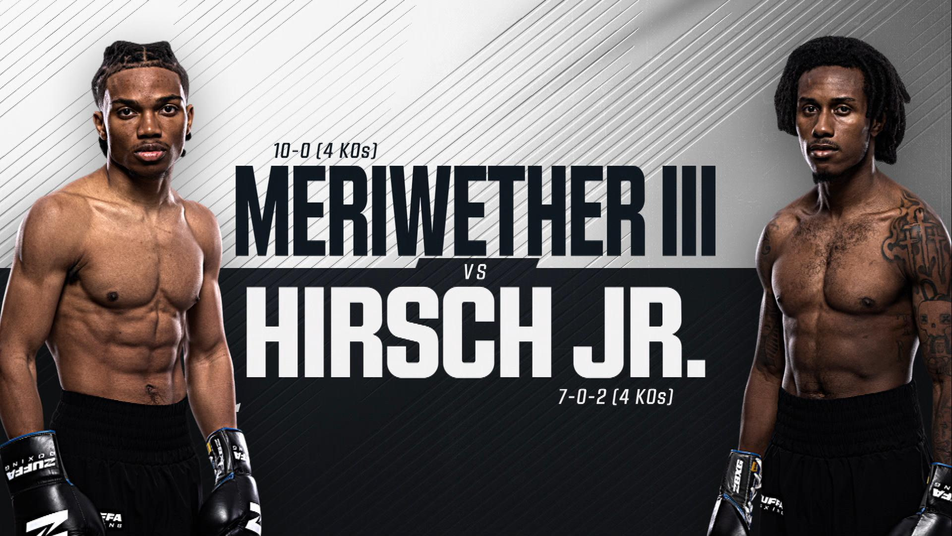 Ve Zuffa Boxing Robert Meriwether III vs. Tony Hirsch Jr (Zuffa 05 ...