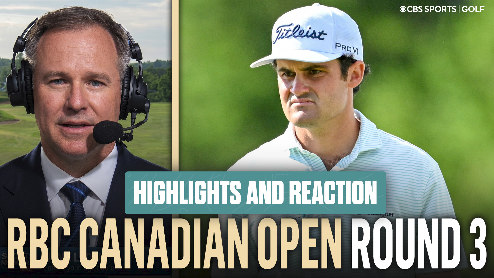 Watch PGA Tour on CBS RBC Canadian Open Round 3 Recap: Suber (-13 ...