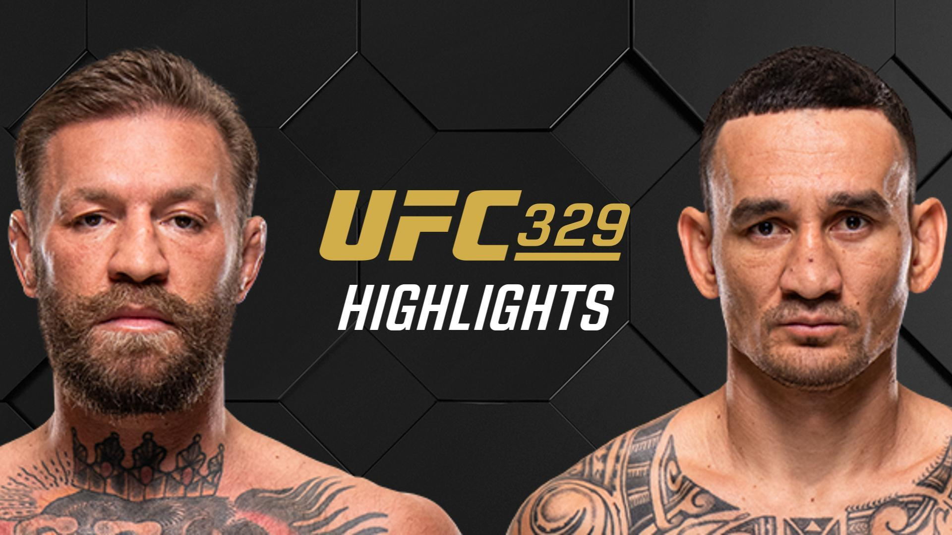 Watch UFC McGregor vs. Holloway Highlights - UFC 329 - Paramount+