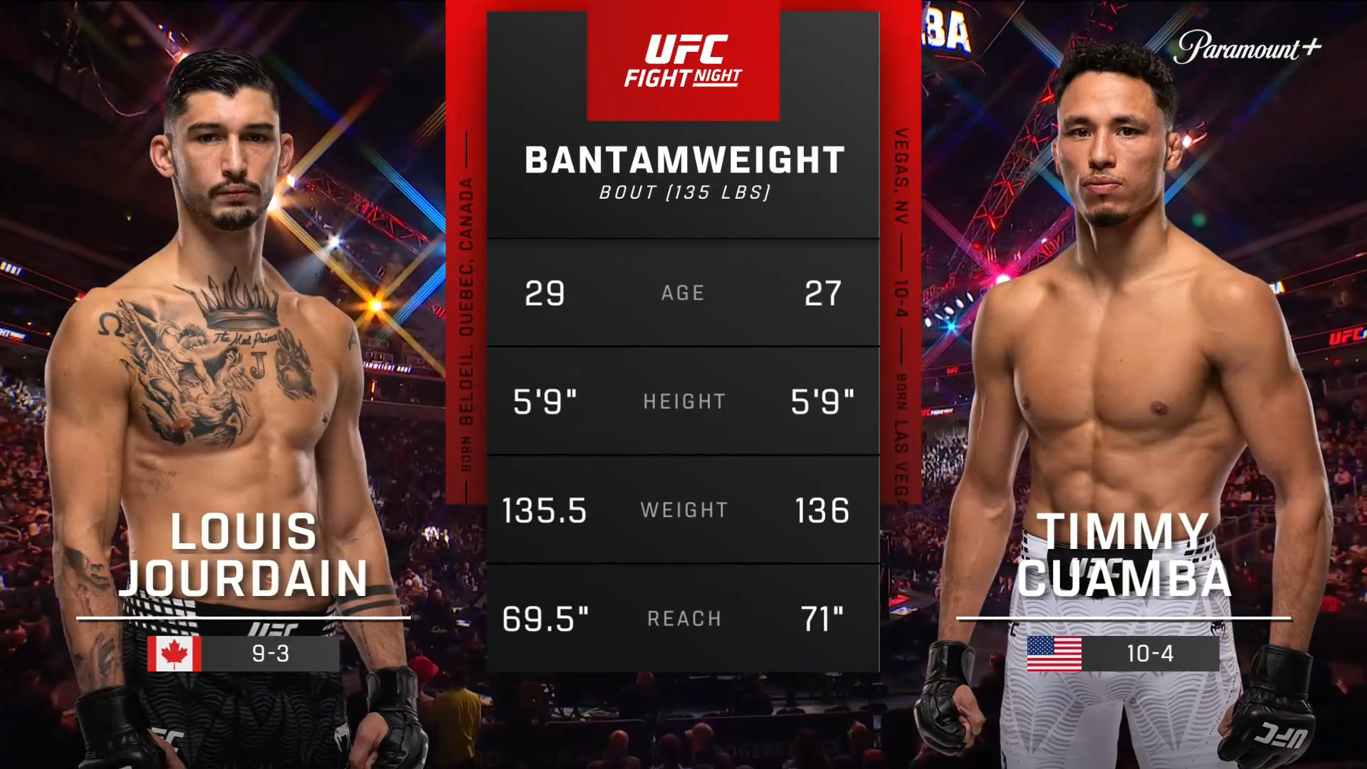 Watch UFC Fight Night Louis Jourdain vs. Timmy Cuamba (UFC Fight Night ...