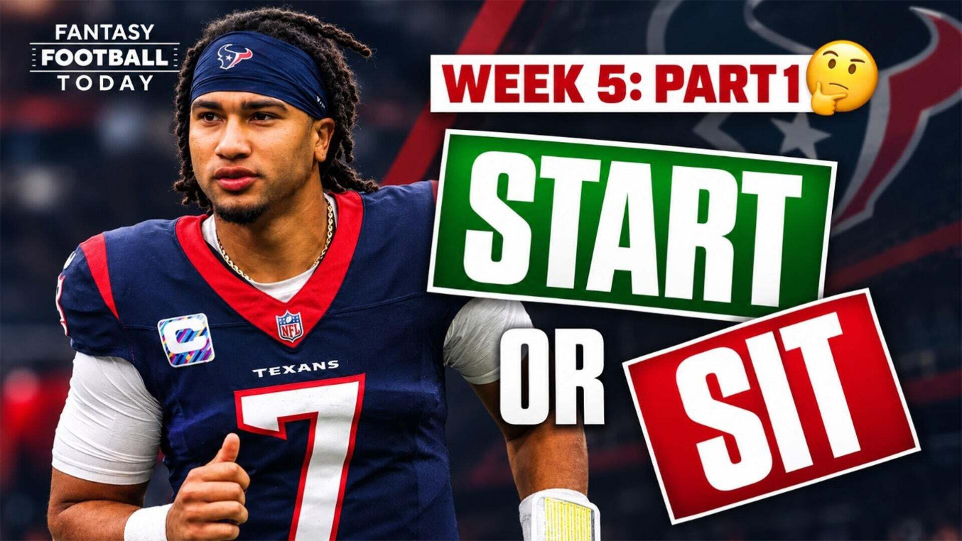 Fantasy Football Week 5 Start Sit Advice