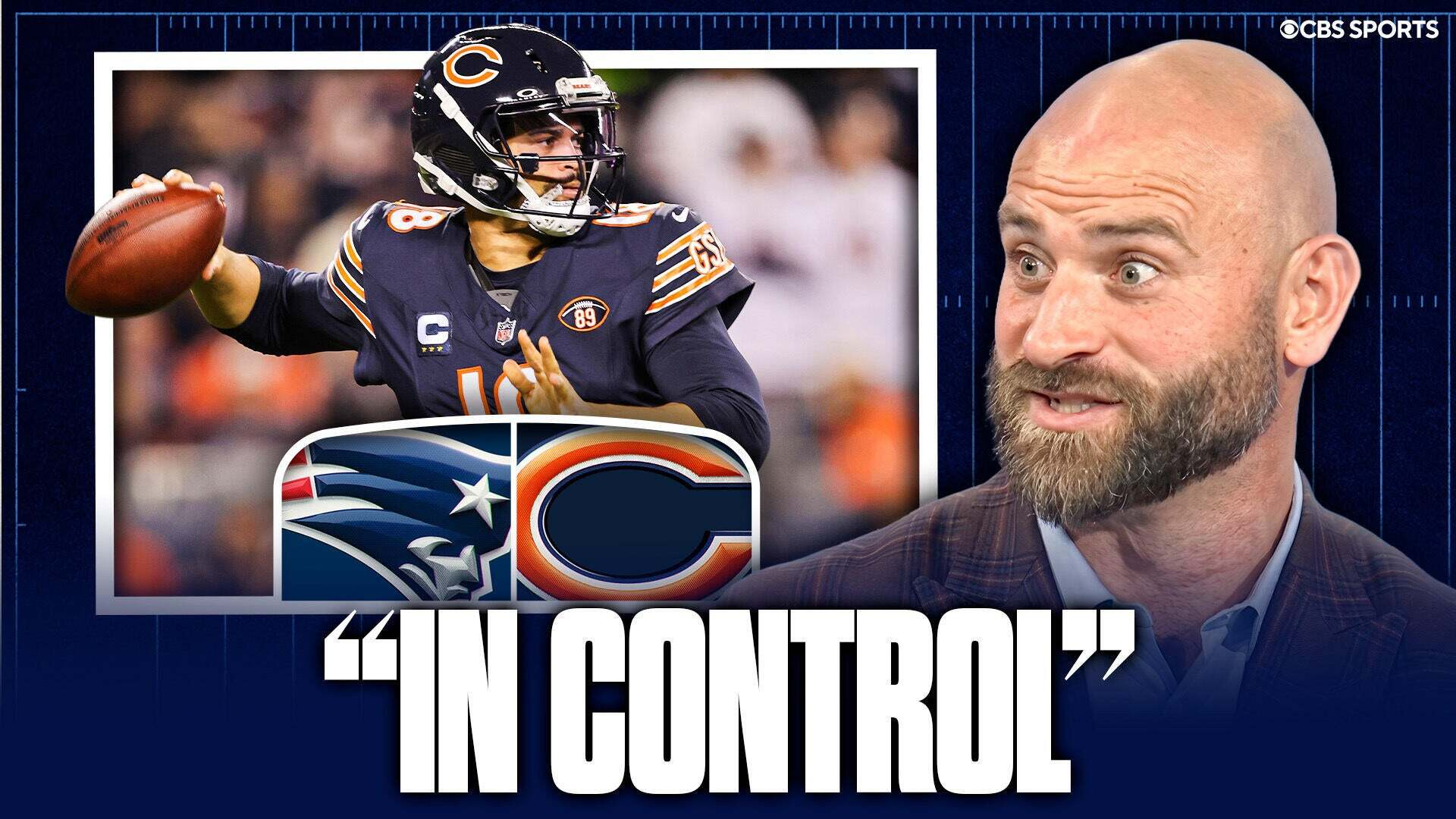 Watch NFL on CBS REACTION: Williams, Bears Outlast Maye, Patriots on ...