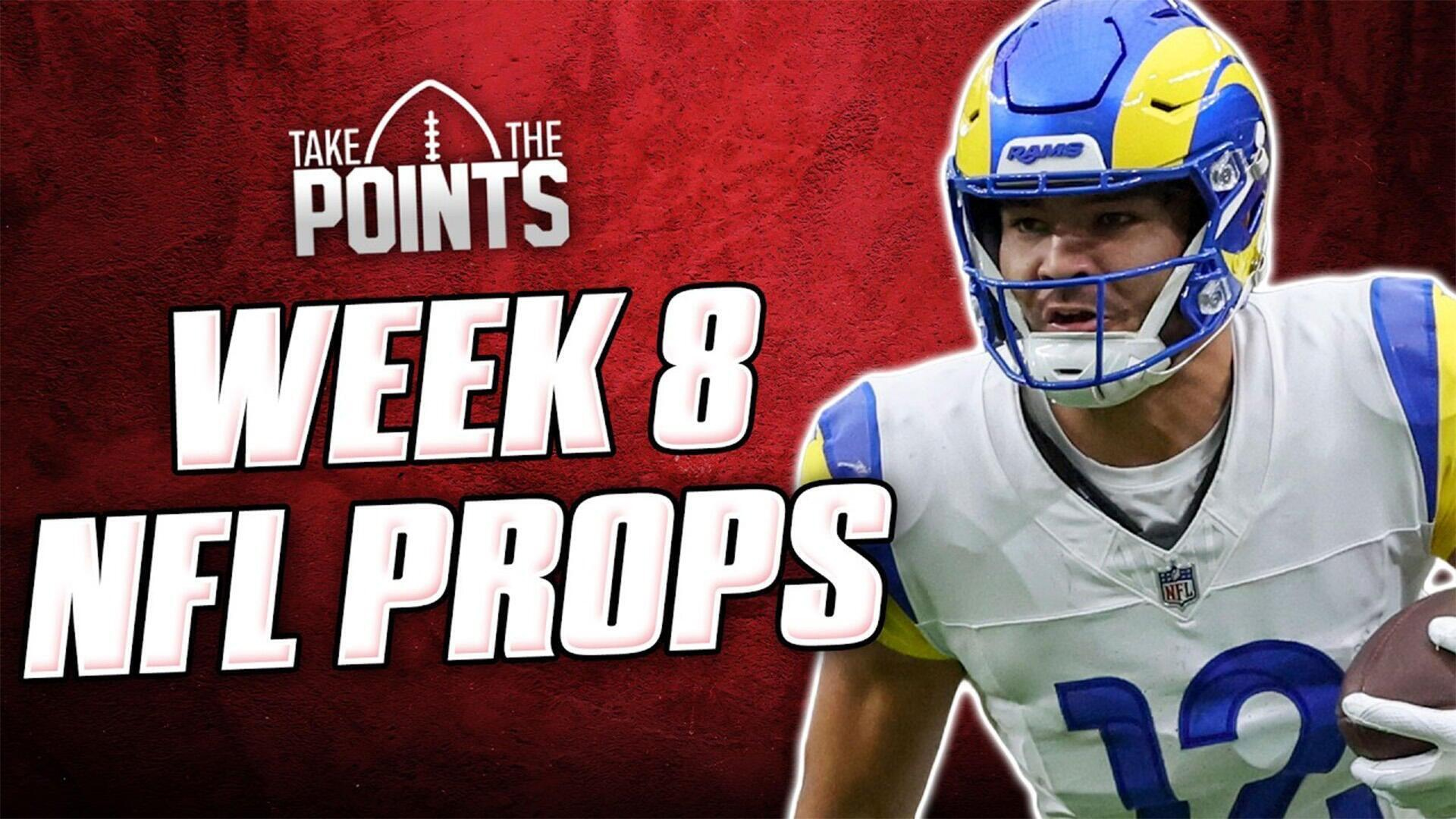 Watch The Early Edge Week 8 NFL PLAYER PROPS - Picks and Bets | Early ...