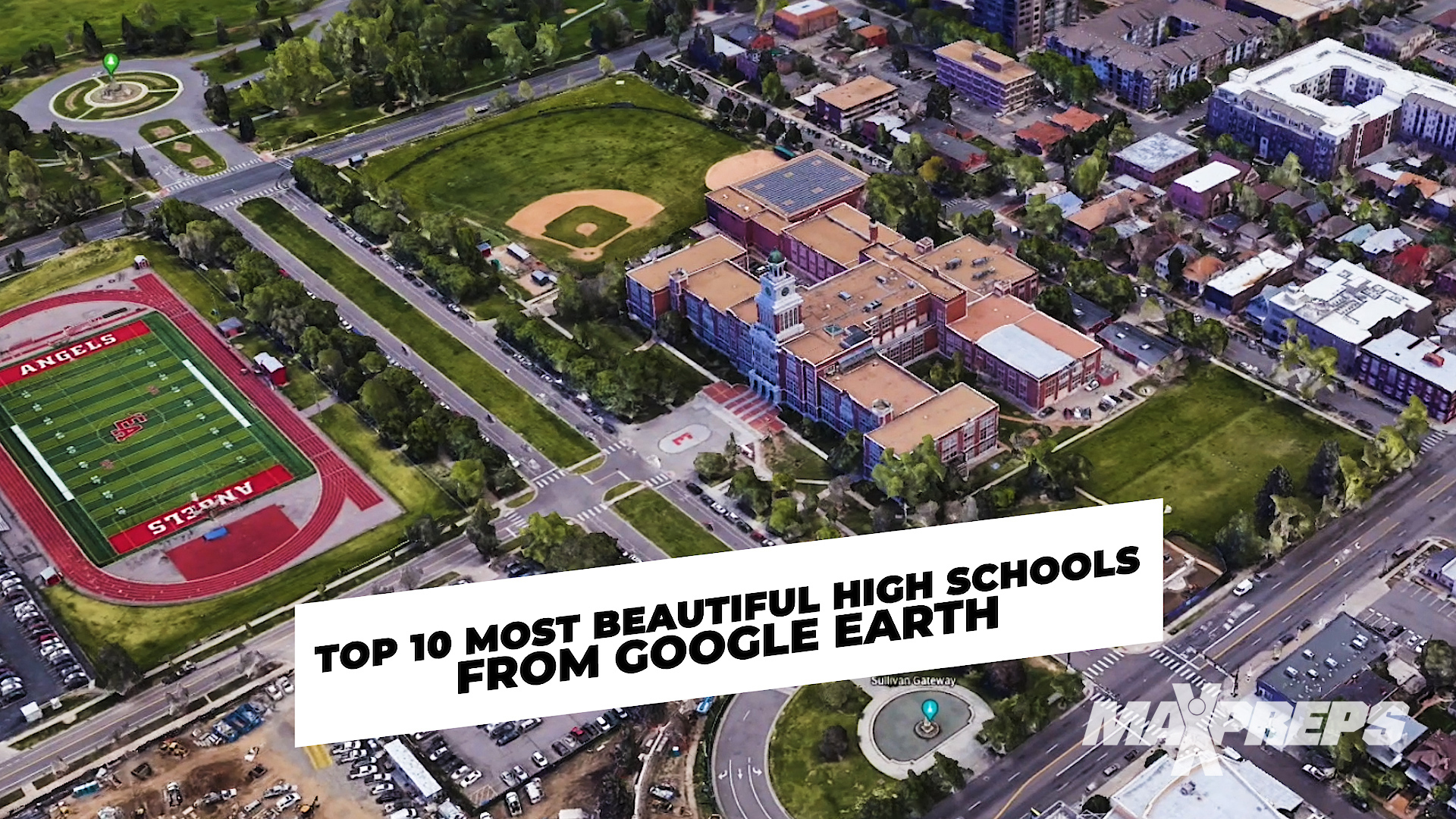 10 of the Most Beautiful High Schools from Google Earth