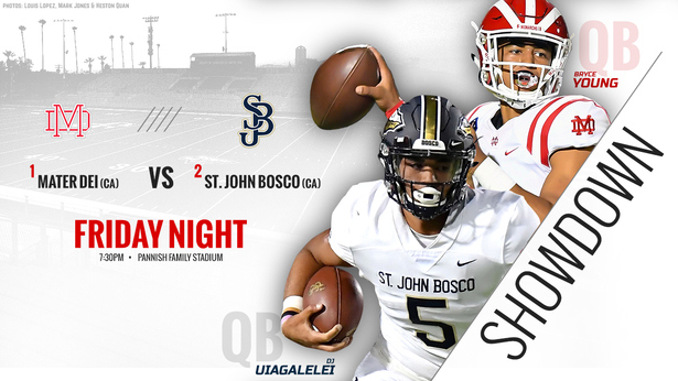No 1 Mater Dei At No 2 St John Bosco Headlines Top 10 Games Of The Week Maxpreps