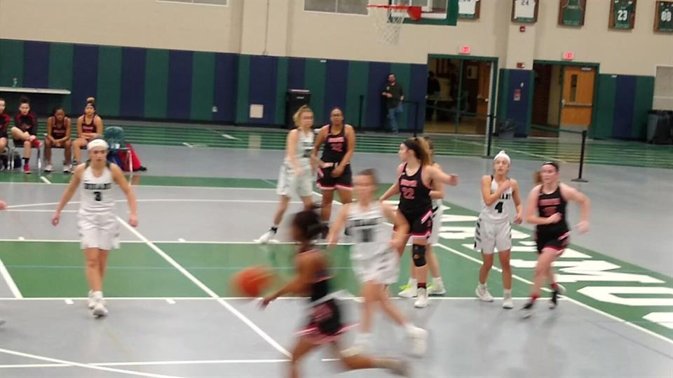 Dartmouth Hs Girls Basketball Video Dartmouth Vs Durfee 1 7 2020
