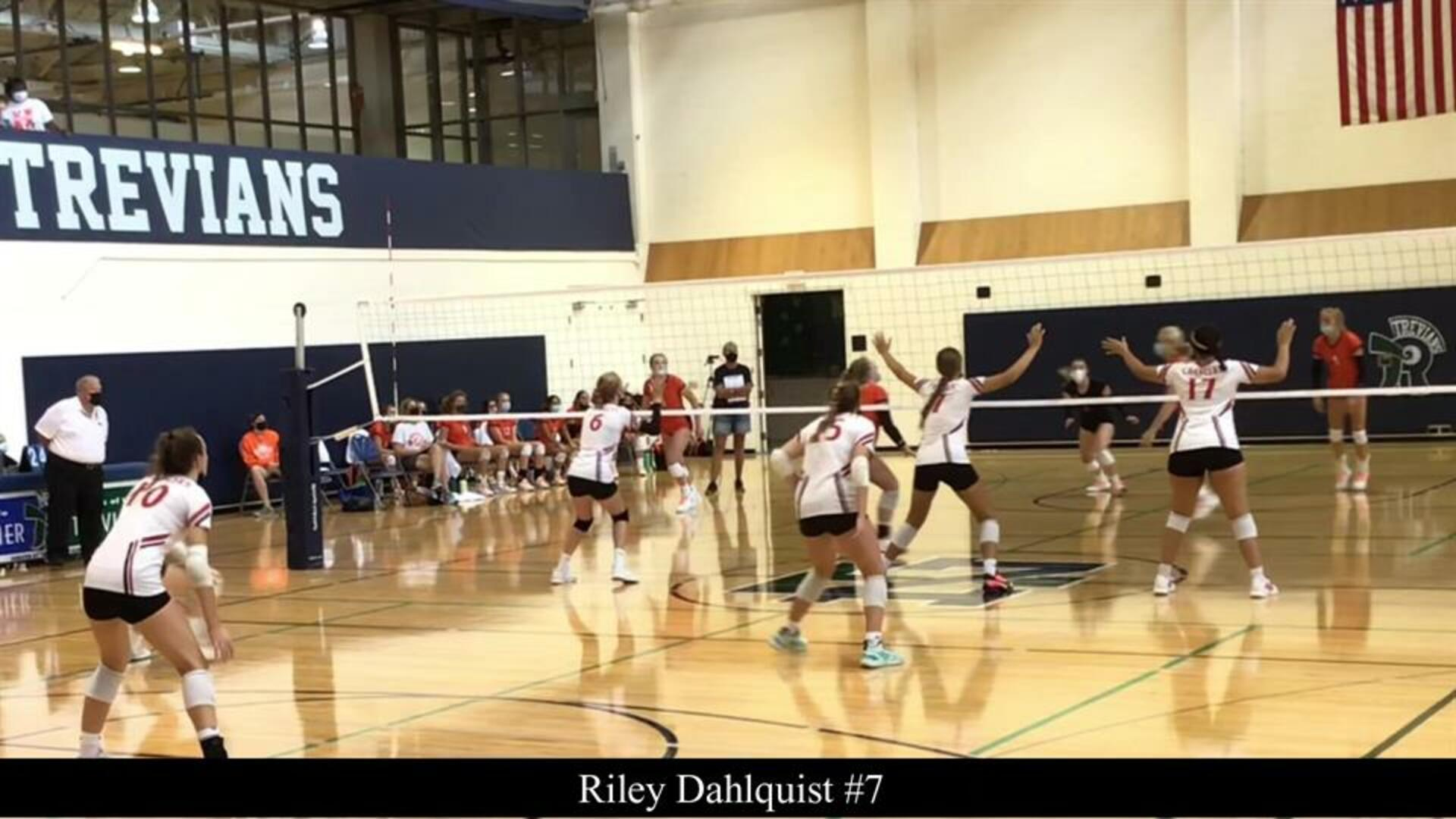 Hamilton HS Volleyball Video "Hamilton Highlights vs Hersey" MaxPreps