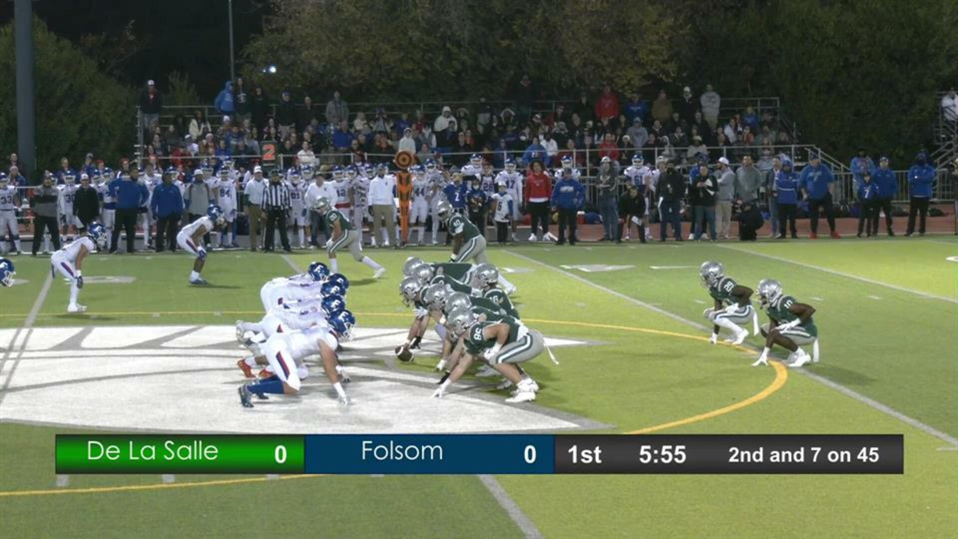 Highlights: Folsom stuns De La Salle 28-27 and is headed to state