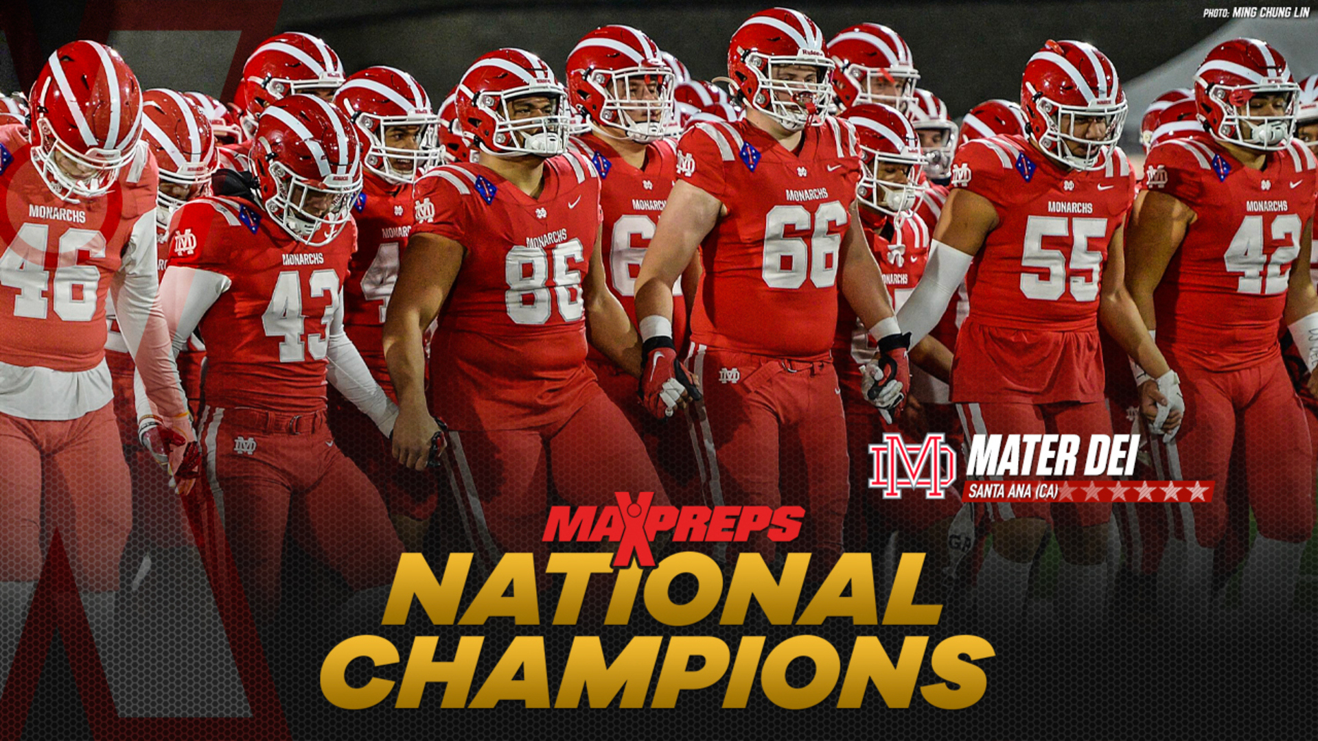 Final MaxPreps Top 25 high school football rankings: Mater Dei gos wire-to-wire as No. 1 team