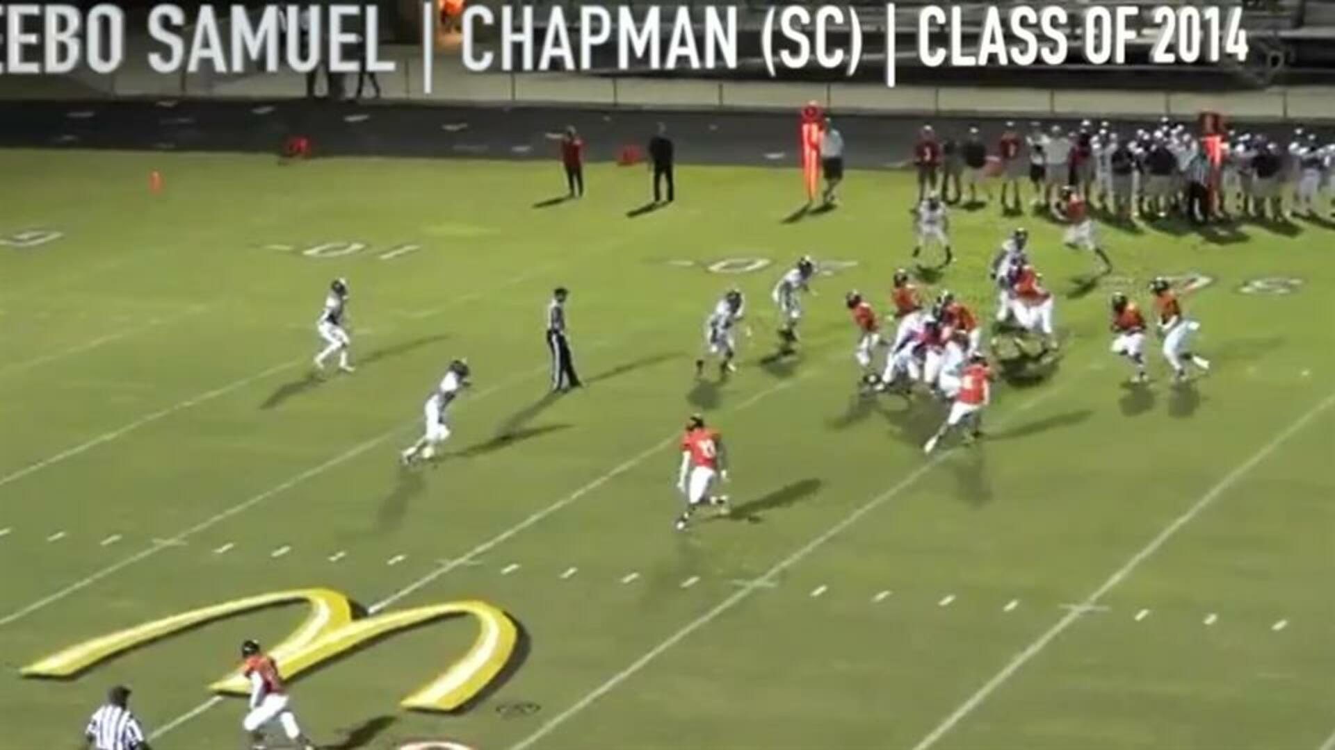 We were honored to have Deebo Samuel - Chapman High School