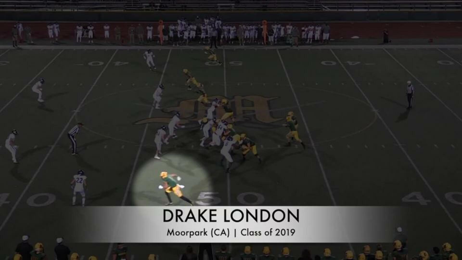 Drake London college highlights, 2022 NFL Draft