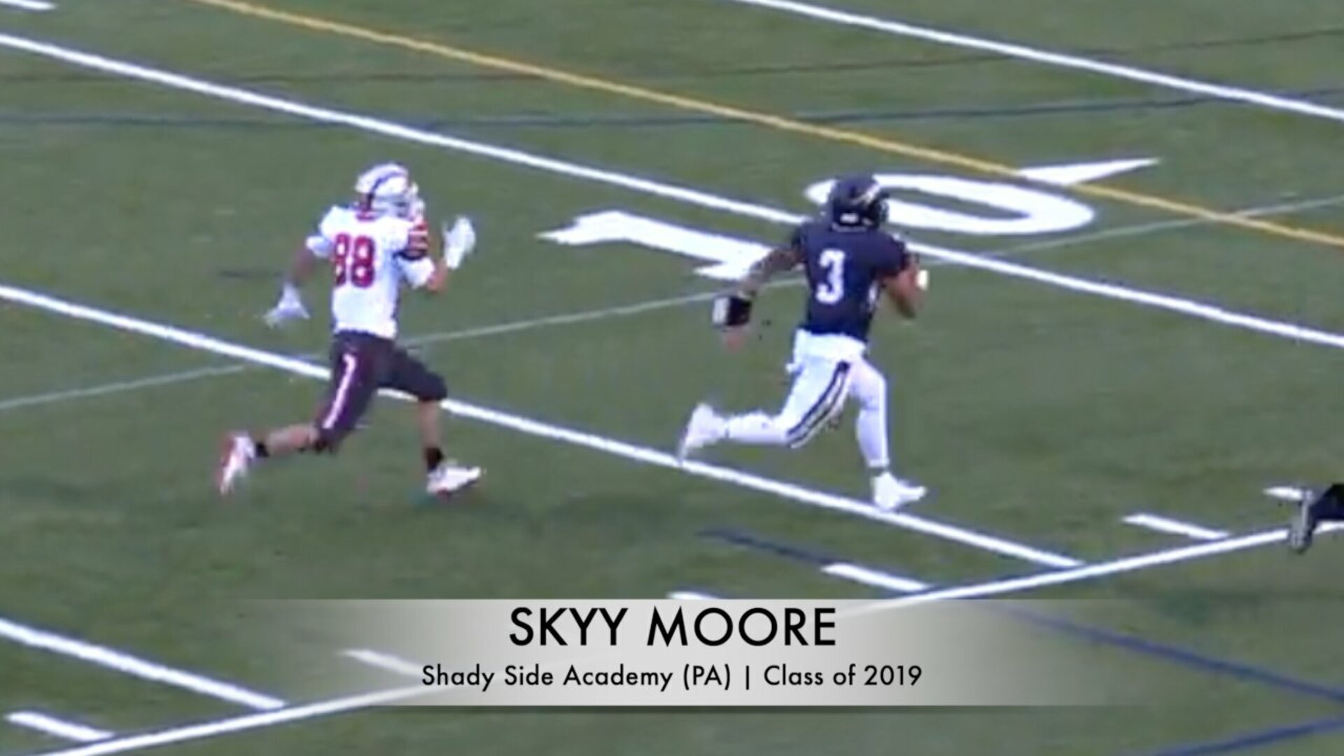 Skyy Moore 40 Time