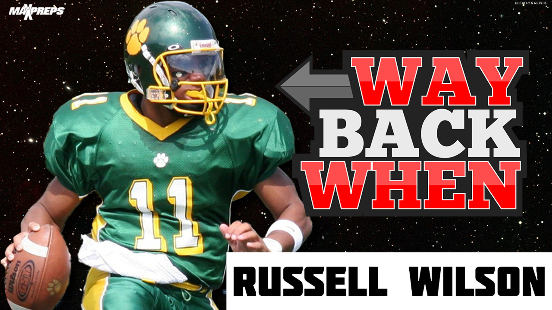 Russell Wilson was a Multi Talented Three Sport Athlete in High School