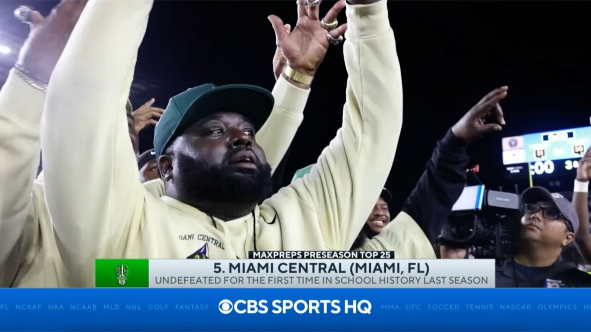 Miami Central Legends & Brothers Dalvin & James Cook Battle On Monday Night  Football