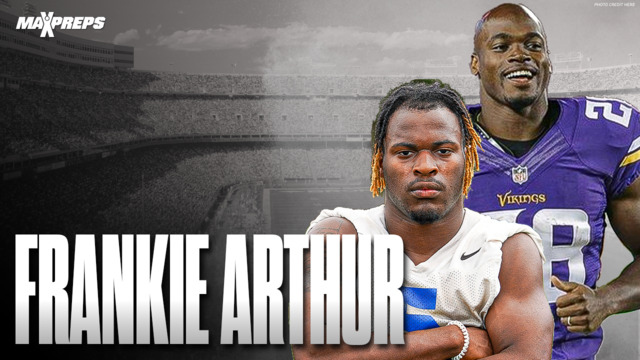 High school football: UCF recruit Frankie Arthur, brother of NFL legend Adrian  Peterson, starring at Oak Ridge in Texas