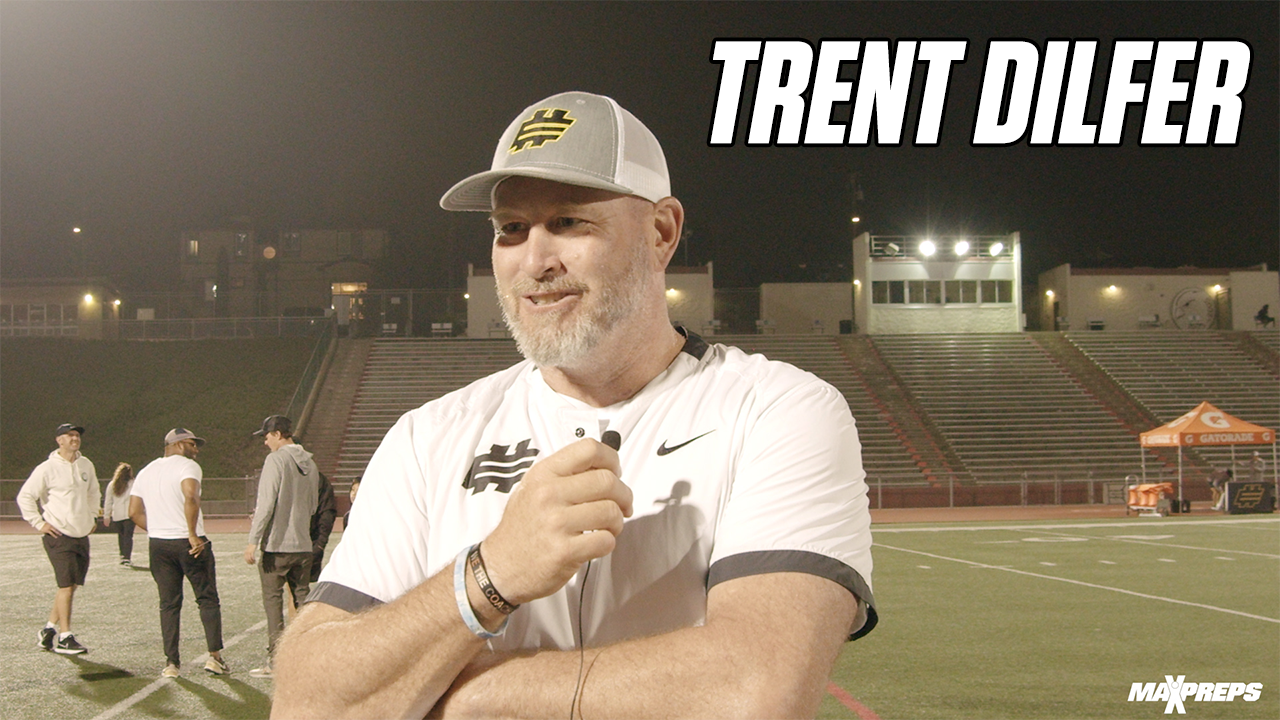 Why is Trent Dilfer coaching high school football? One reason is