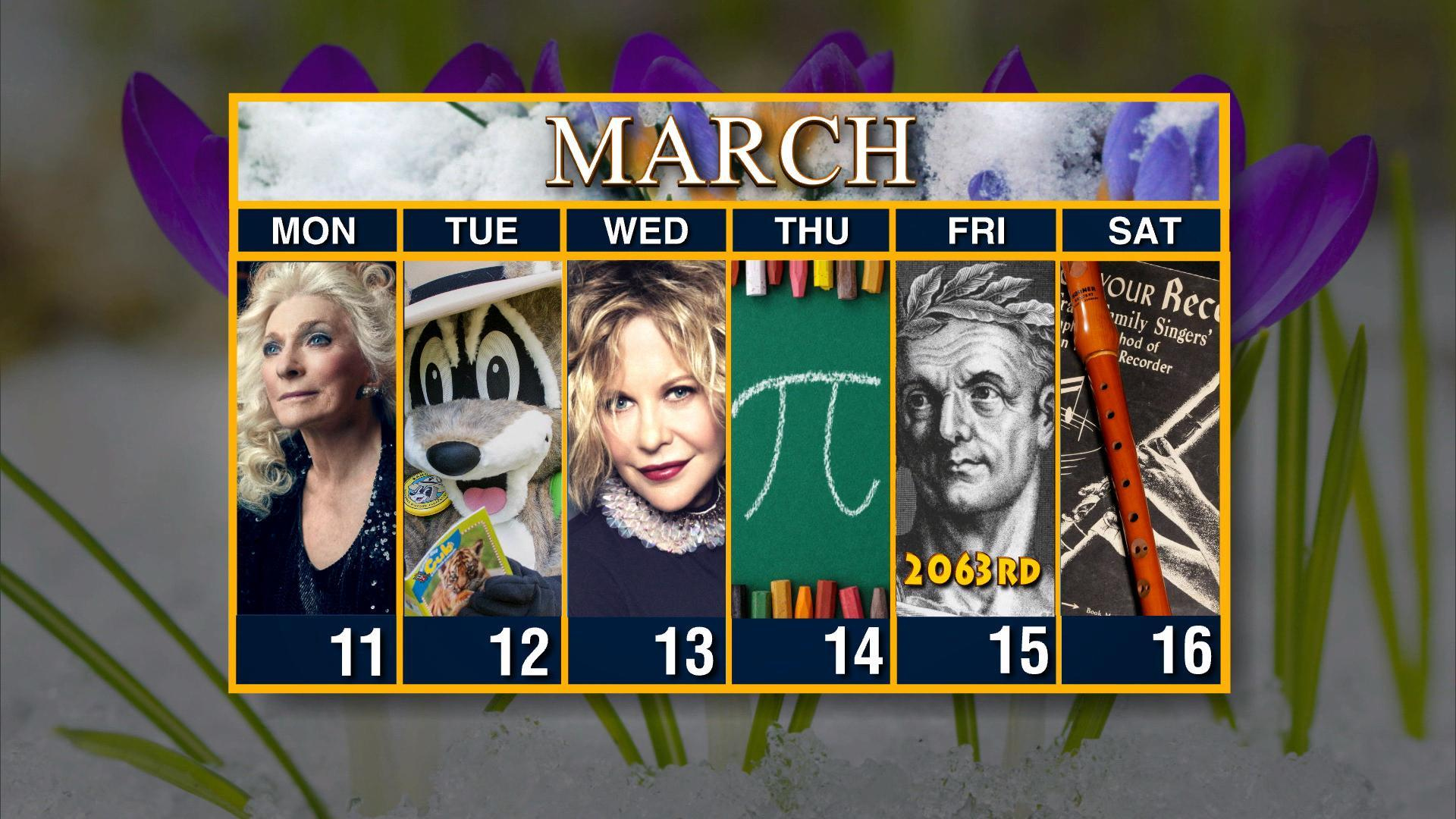 Watch Sunday Morning Calendar Week of March 11 Full show on CBS