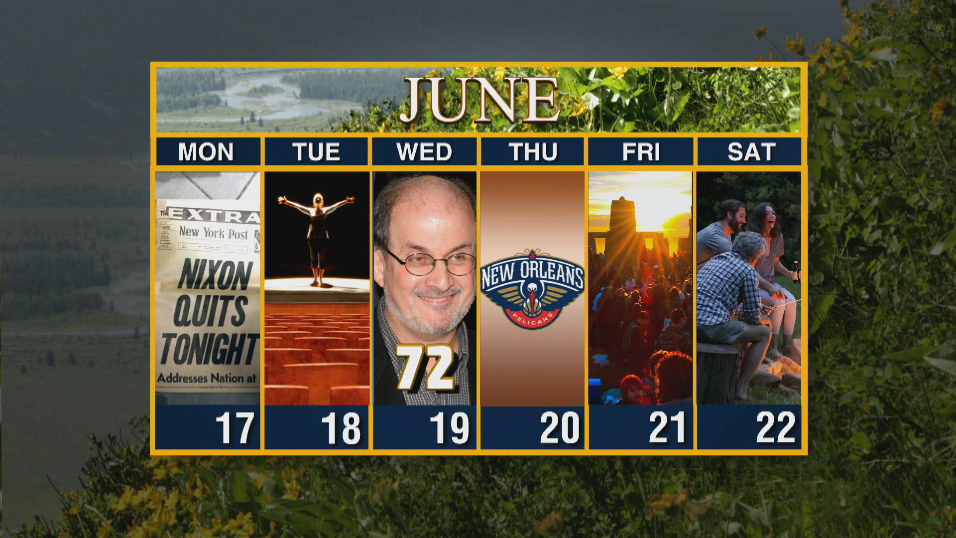 Watch Sunday Morning Calendar Week of June 17 Full show on CBS