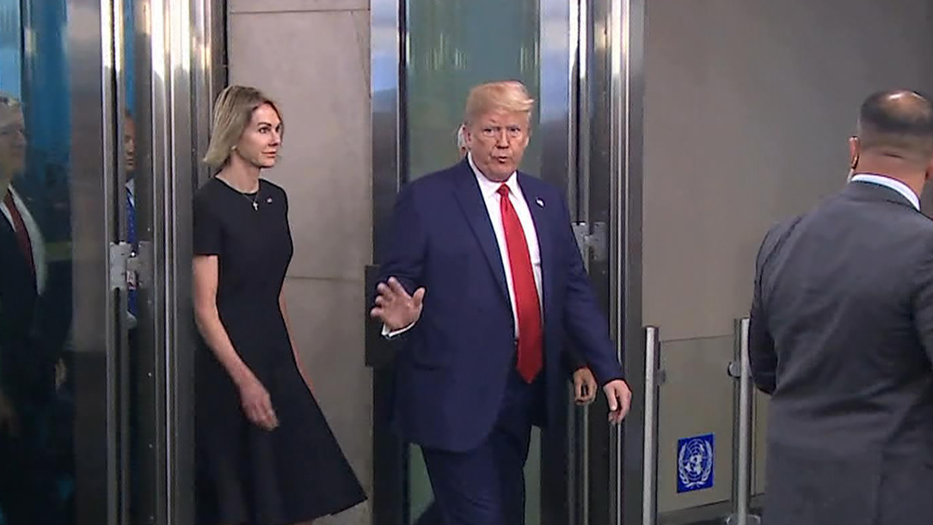Watch Red And Blue Trump Makes Appearance At Climate Summit Full Show On Cbs All Access