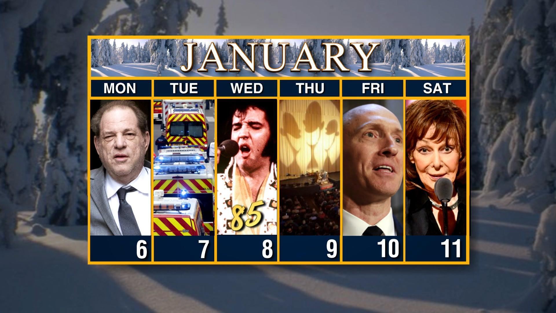 Watch Sunday Morning: Calendar: Week of January 6 - Full show on CBS