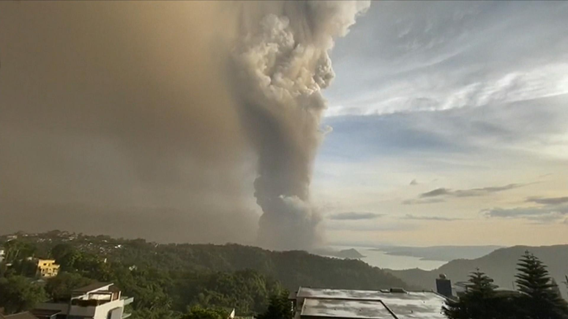 Watch Cbs Evening News Volcano Erupts Near Manila Full Show On Cbs All Access