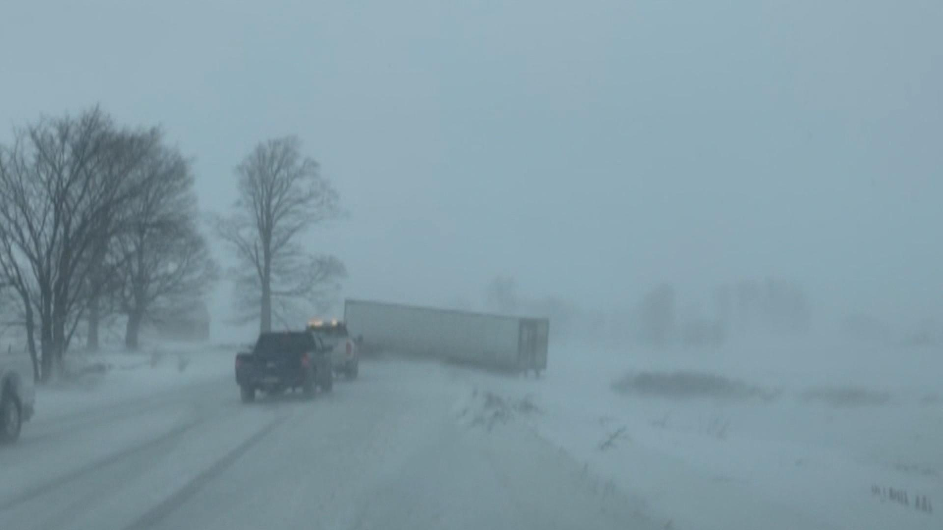Watch Cbs This Morning Winter Storm Pummels Parts Of New York