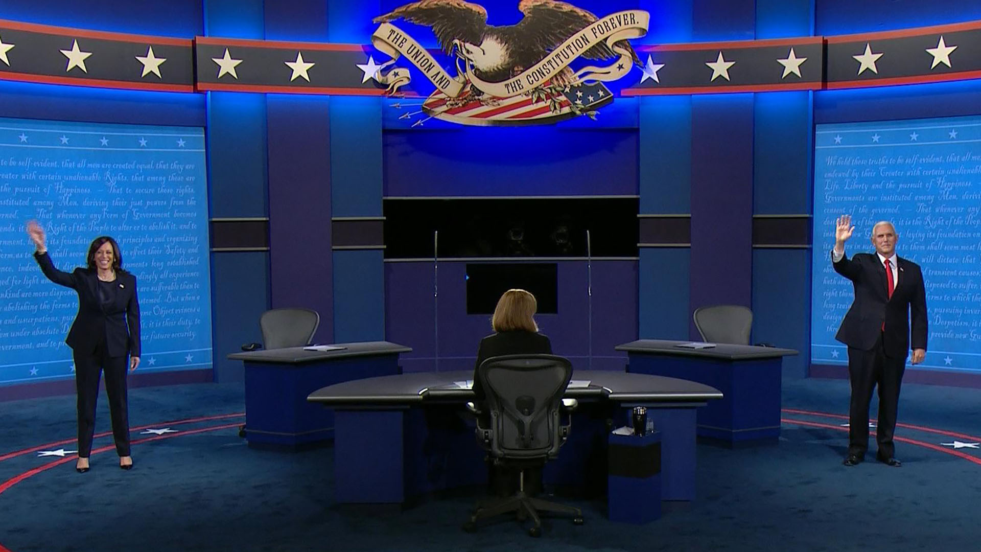 Watch Red And Blue Season 4 Episode 115 Takeaways From The Vice Presidential Debate Full Show On Cbs All Access