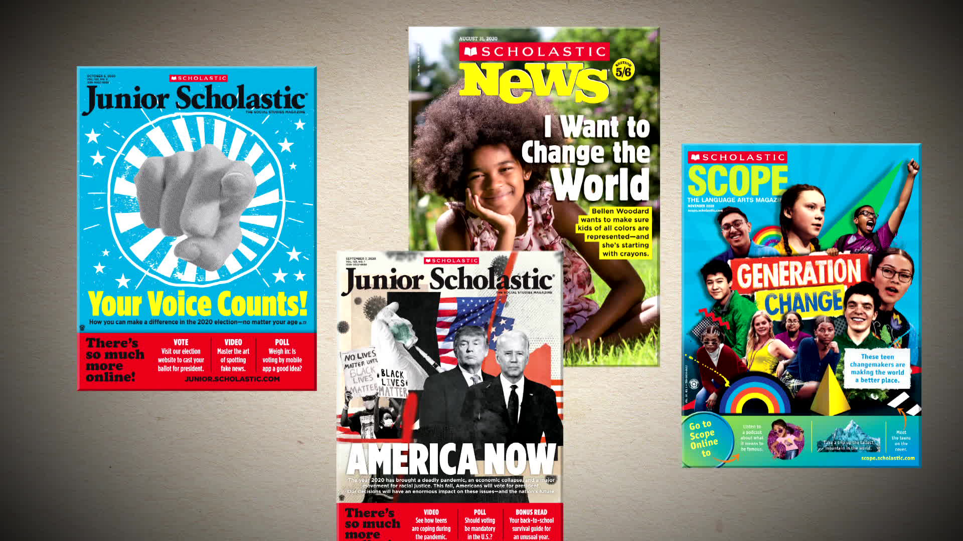 Scholastic News Magazine on Behance