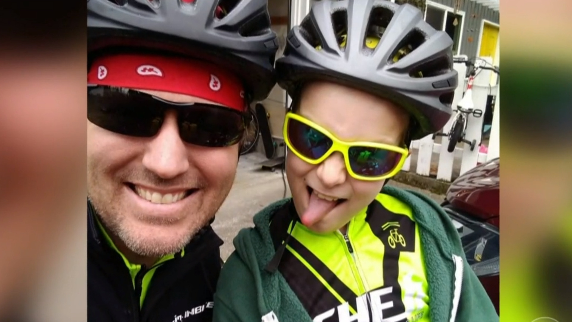 Father and son bike across U.S