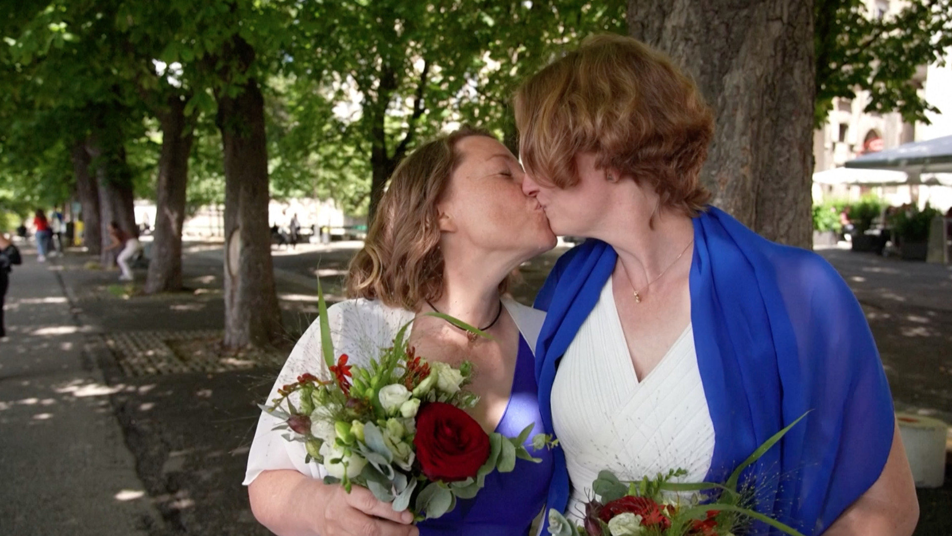 Watch The Uplift First Swiss same-sex couples tie the knot