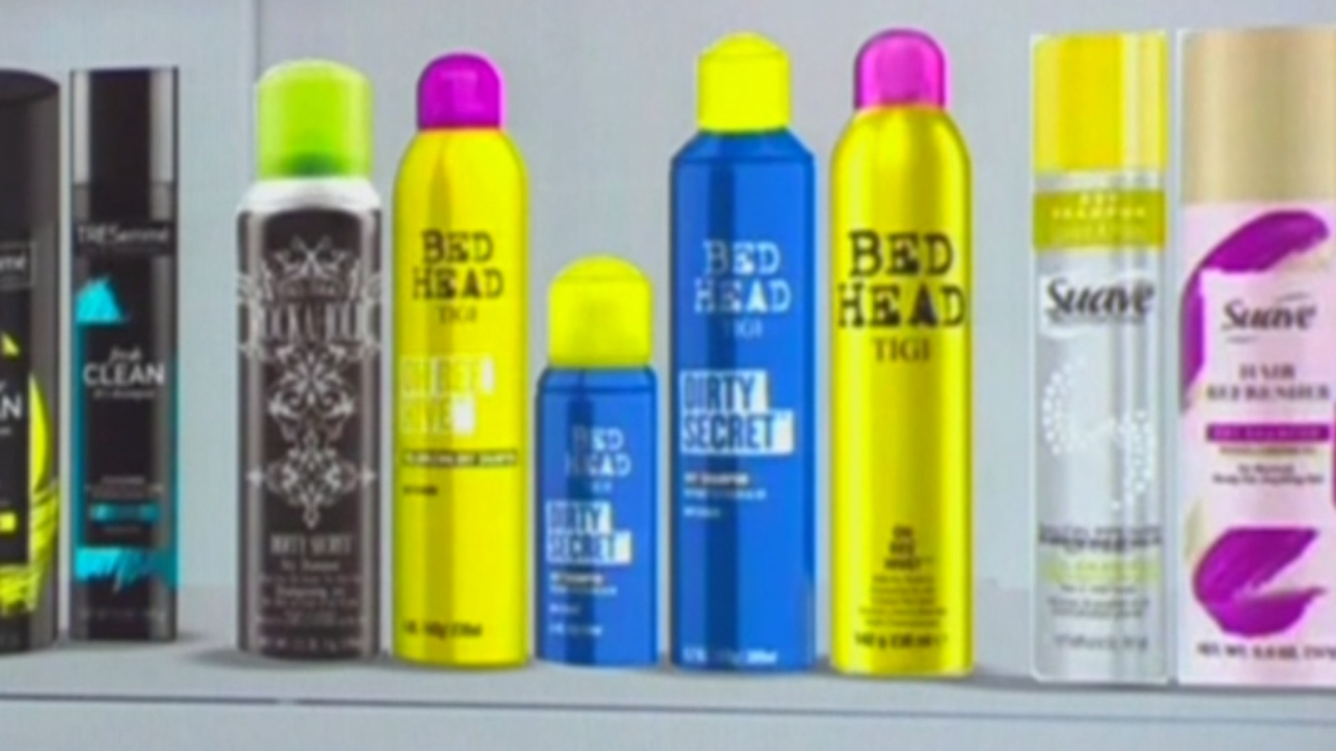 Watch CBS Evening News: Unilever recalls dry shampoo over cancer risk ...