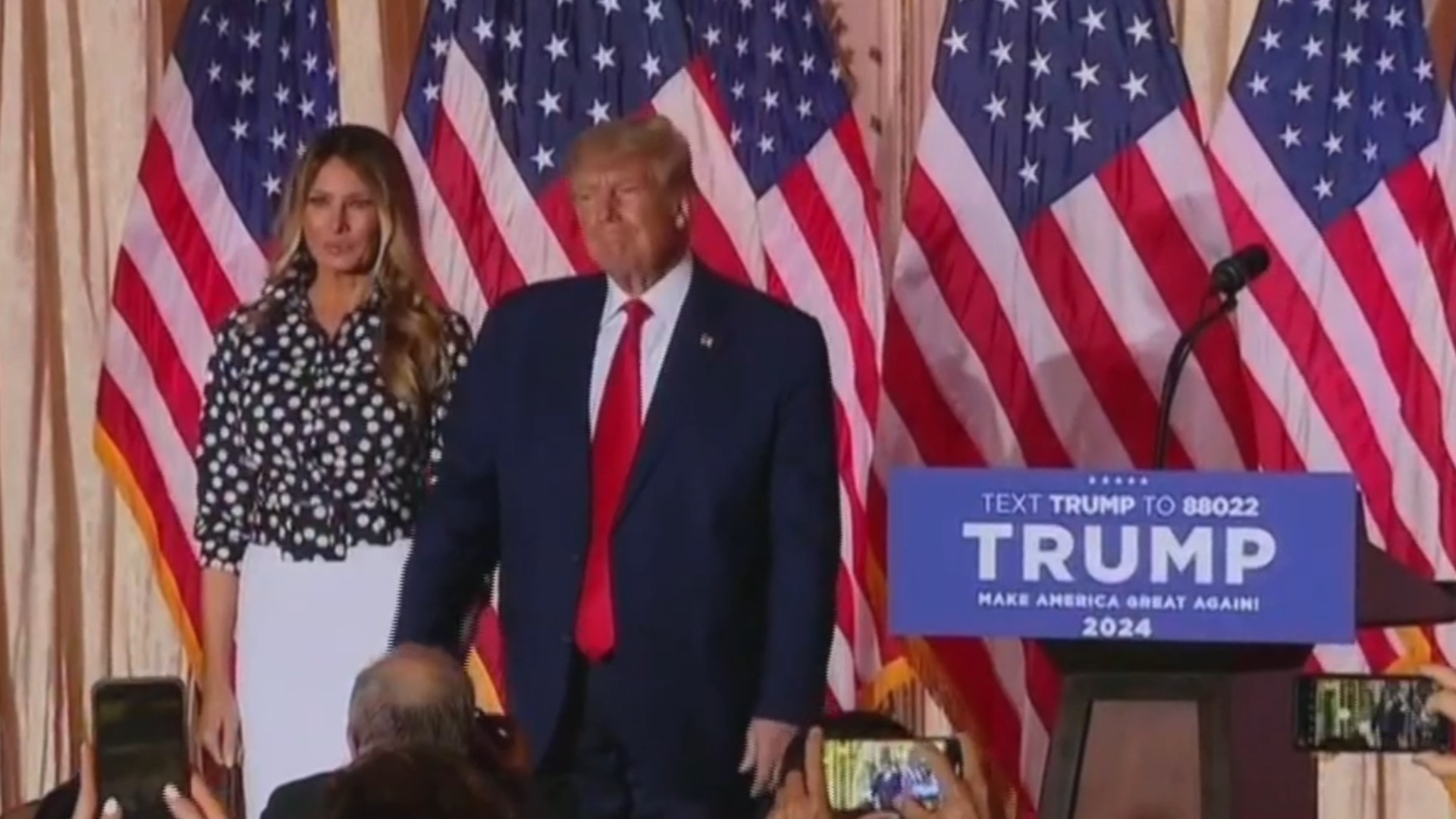 Watch CBS Evening News Trump launches 2024 bid amid wavering GOP