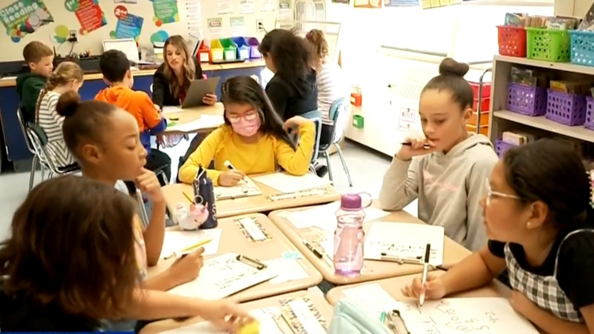 Elementary Math Classroom
