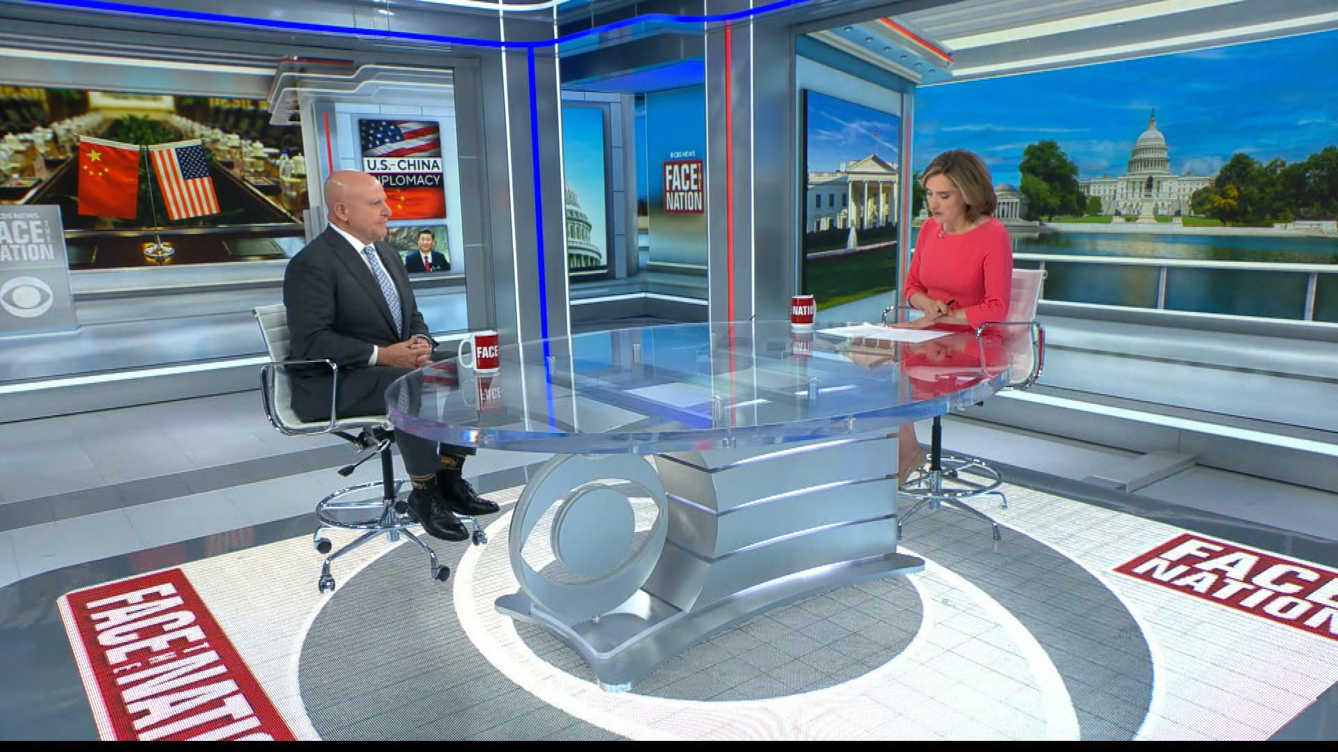 Watch Face The Nation: Face the Nation: McMaster, Blumenthal - Full ...