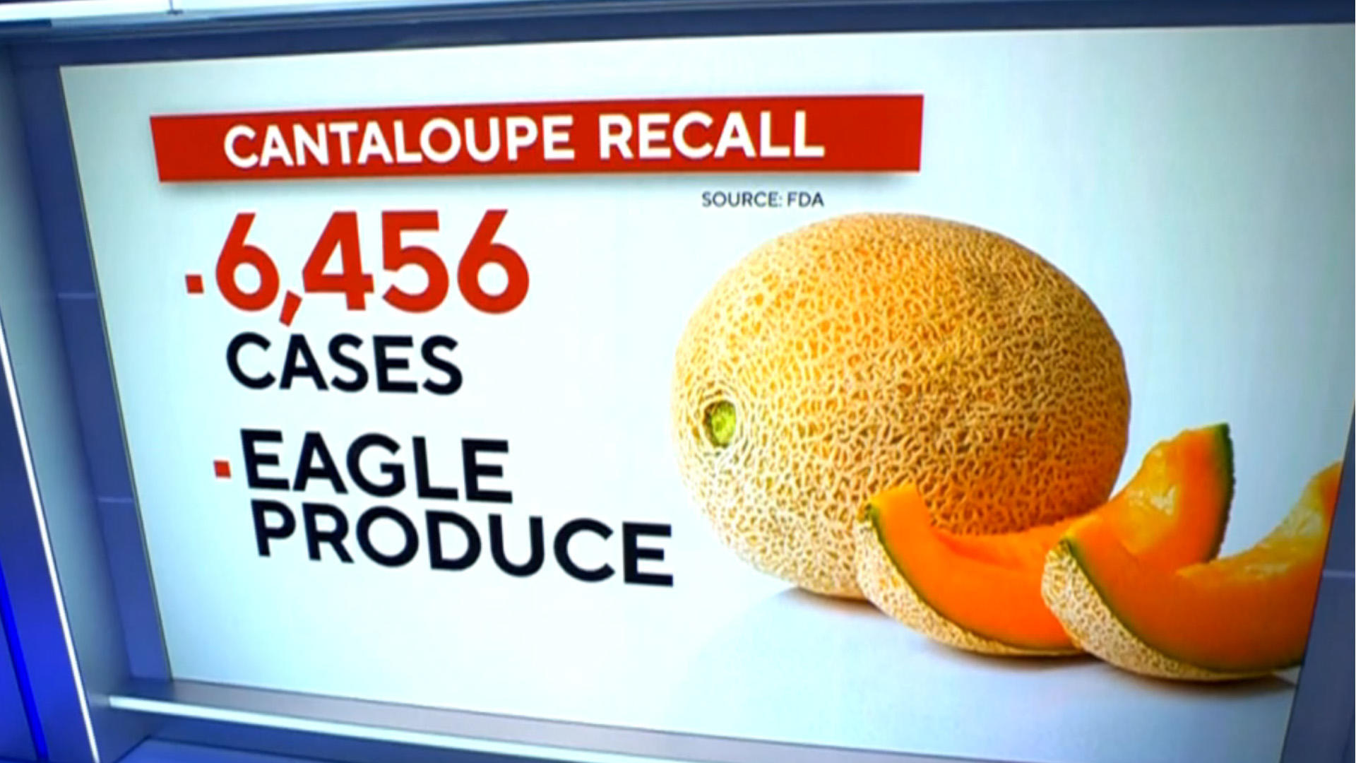 Watch CBS Evening News Cantaloupe recall over salmonella contamination