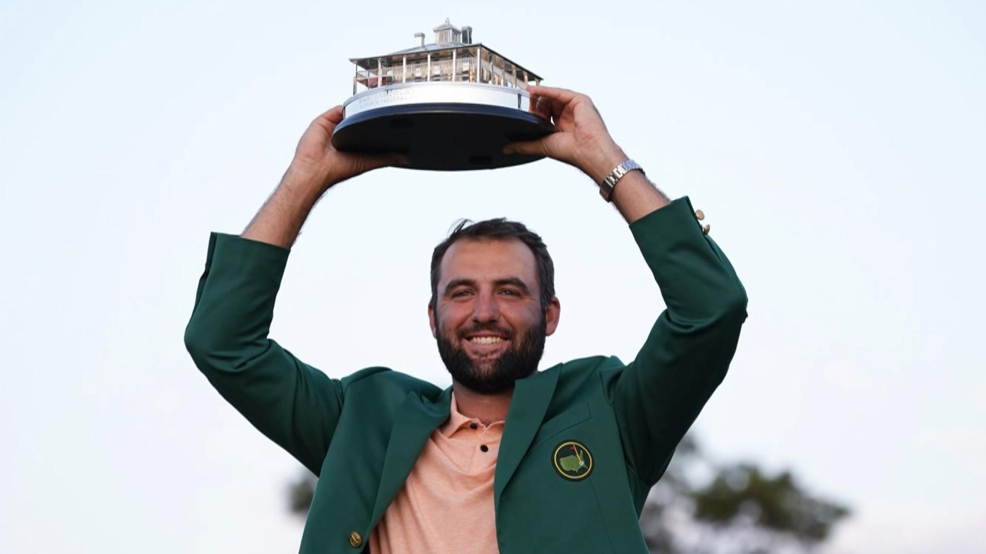 Scottie Scheffler wins 2nd Masters in 3 years