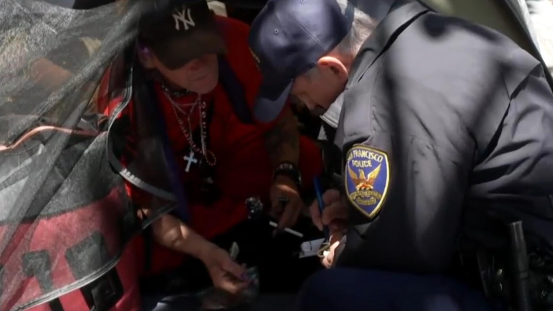 Watch CBS Evening News: San Francisco cracks down on homeless