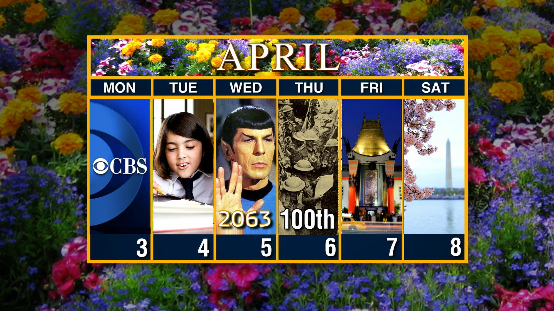 Watch Sunday Morning Calendar Week of April 3 Full show on CBS