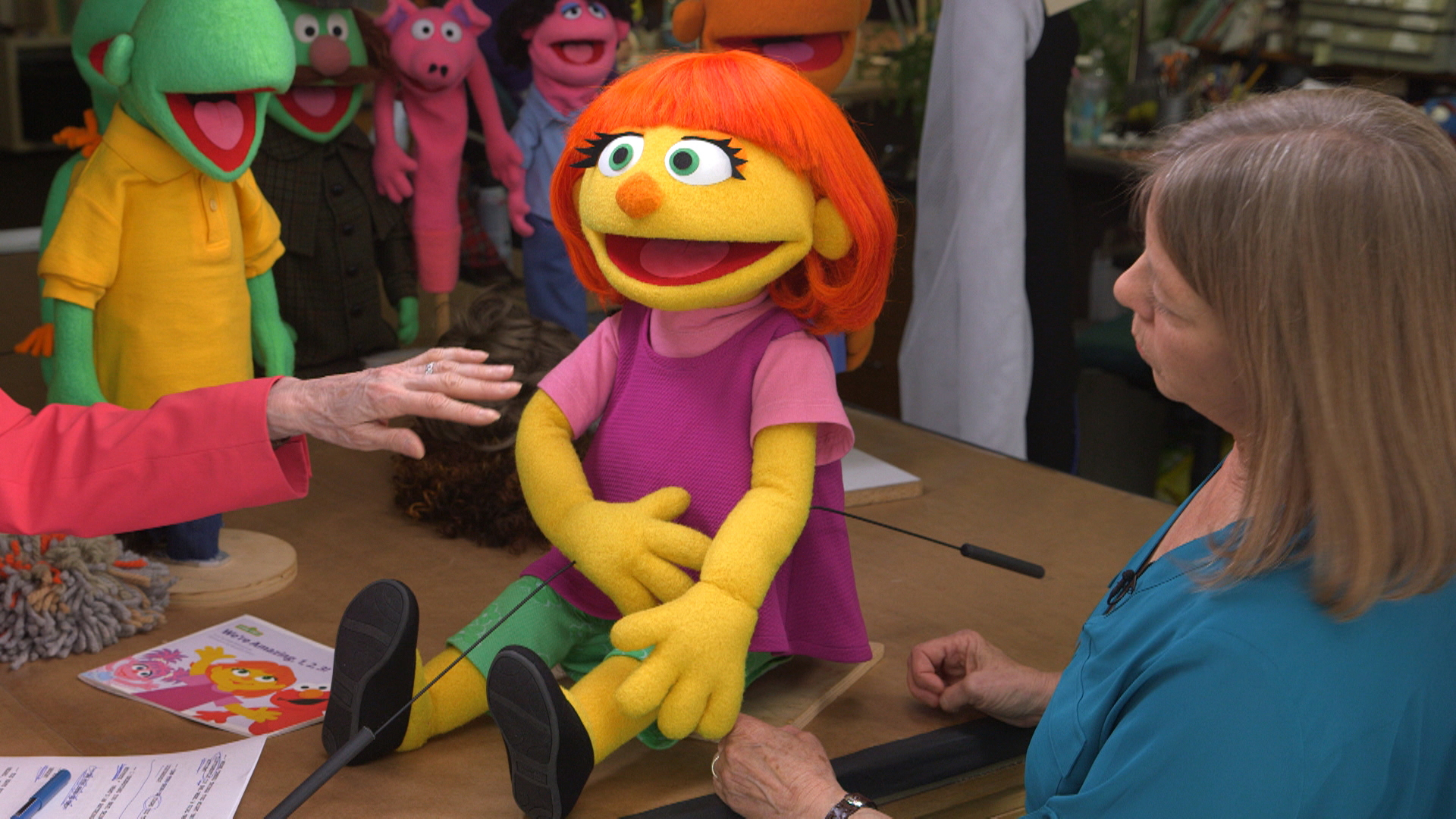 Watch 60 Minutes Season 49 Episode 51: Building Julia, the first Muppet ...