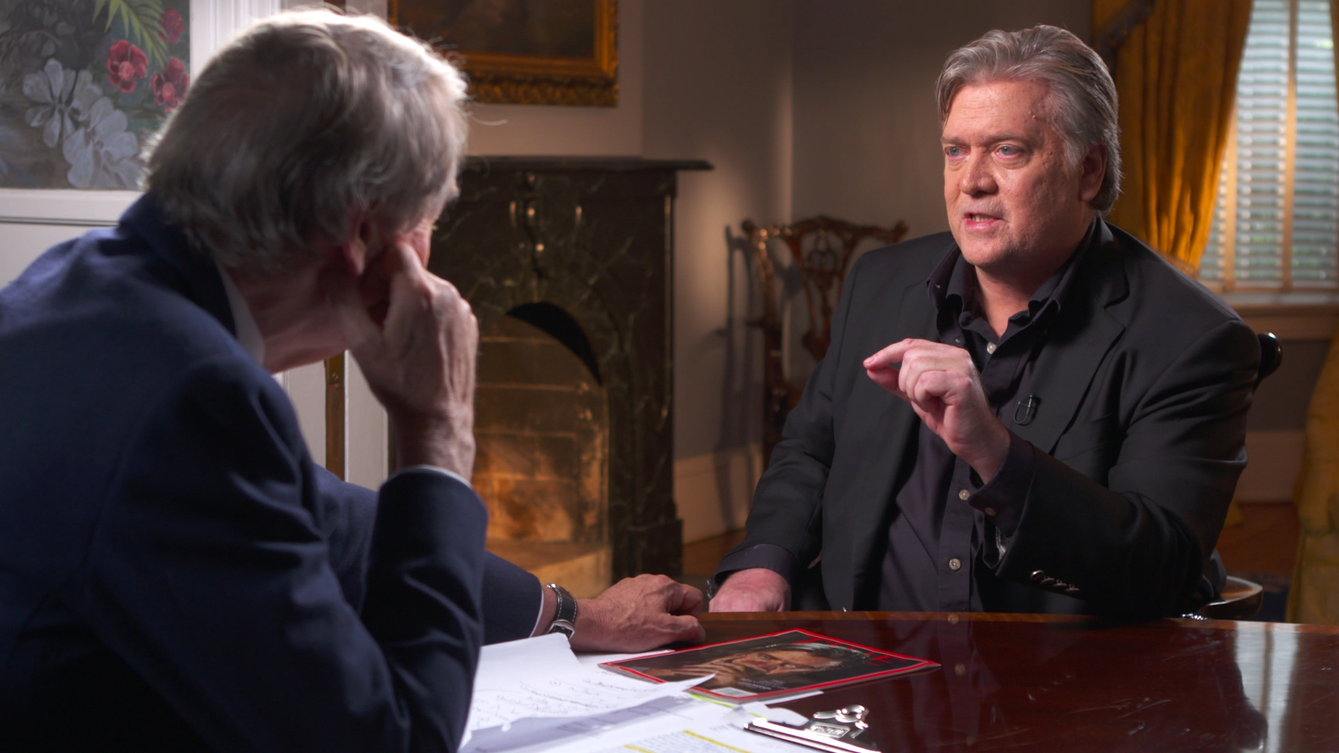 Watch 60 Minutes Overtime Bannon on Hillary Clinton Full show on CBS